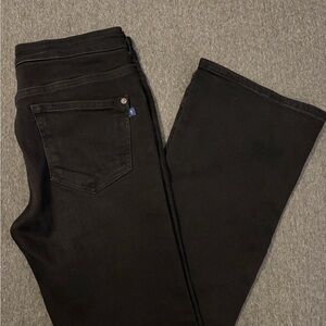 Pilcro Demilune Bootcut Jeans in Black